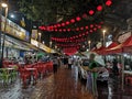 Jalan Alor street food area in Bukit Bitang, Kuala Lumpur, Malaysia