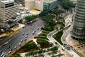 Jalan Ampang, Kuala Lumpur, Malaysia. Royalty Free Stock Photo