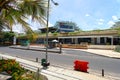 Jalan Pantai Kuta near Beachwalk Shopping Center in Kuta, Bali, Indonesia Royalty Free Stock Photo