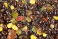 Jalapeno Black Bean Soup Close View Royalty Free Stock Photo