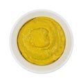 Jalapeno Mustard Bowl Top View