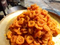 Jalebi, also known as jilapi, jilipi,