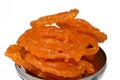 Jalebi Indian sweet Royalty Free Stock Photo