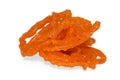 Jalebi Indian sweet Royalty Free Stock Photo