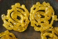 Jalebi - An Indian sweet dish Royalty Free Stock Photo