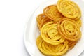 Jalebi indian sweet Royalty Free Stock Photo