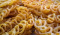 Jalebi- A Popular Indian Sweet, selective focus Royalty Free Stock Photo