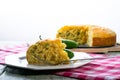 Jalepeno cheddar cornbread Royalty Free Stock Photo