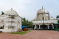 25.05.2022. jalpesh temple, west bengal, india. renovation work in jalpesh temple in jalpaiguri of india