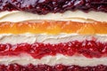 Jam and cream abstract background Royalty Free Stock Photo