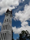 Big Clock, icon of Bukittinggi City Royalty Free Stock Photo
