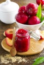 Jam from plums Royalty Free Stock Photo