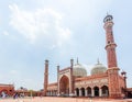 Jama Masjid, main muslim mosque in Delhi, India Royalty Free Stock Photo