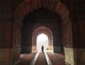 Jama Masjid Mosque, Old Delhi, India Royalty Free Stock Photo