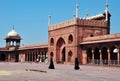 Jama Masjid, New Delhi, India. Muslim women Royalty Free Stock Photo