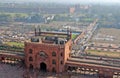 Jama Masjid and Red Fort at Delhi
