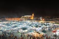Jamaa el Fna, Marrakech, Marruecos. Royalty Free Stock Photo