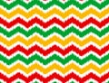 Jamaica chevron seamless pattern