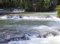 Jamaica. Dunn's River waterfalls Royalty Free Stock Photo