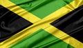 Jamaica flag texture background