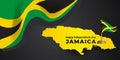 Jamaica independence day design template