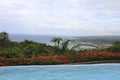Jamaica Mystic Mountain flowers pool and wonderful views of the Royalty Free Stock Photo