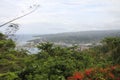 Jamaica Mystic Mountain flowers and wonderful views of Ocho Rios Royalty Free Stock Photo