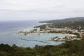 Jamaica Mystic Mountain panorama on Ocho Rios Royalty Free Stock Photo