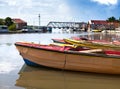 Jamaica. National boats on the Black river Royalty Free Stock Photo