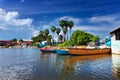 Jamaica. National boats on the Black river.