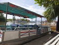 Jamaica. National boats on Black river. Royalty Free Stock Photo