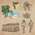 Jamaica Travel - An hand drawn vector pack