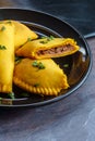 Jamaican Beef Turnover Royalty Free Stock Photo