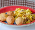 Jamaican breakfast Royalty Free Stock Photo