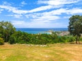 Jamaican Beach A. Caribbean beach on the northern coast of Jamaica, near Dunn`s River Falls and Ocho Rios. Royalty Free Stock Photo