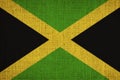 Jamaican flag Royalty Free Stock Photo