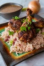 Jamaican Jerk Chicken Legs Royalty Free Stock Photo