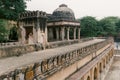 Jamali Kamali Mosque and Tomb, located in the Archaeological Village complex in Mehrauli Delhi