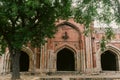 Jamali Kamali mosque and tomb in New Delhi, India