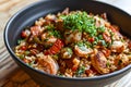 Jambalaya, a flavorful and hearty Louisiana Creole dish