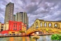 Jambatan Cathay Bridge in Malacca, Malaysia Royalty Free Stock Photo