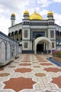 Jame'Asr Hassanil Bolkiah Mosque, Brunei Royalty Free Stock Photo