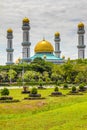Jame Asr Hassanil Bolkiah Mosque-Brunei,Asia Royalty Free Stock Photo