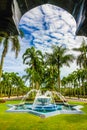 Jame Asr Hassanil Bolkiah Mosque Park-Brunei,Asia Royalty Free Stock Photo