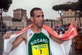 Jamel Chatbi winner of third place at 21 Rome Marathon