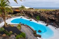 Jameos del Agua pool in volcanic cave, Lanzarote