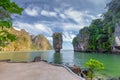 James Bond Island or Khao Phing Kan, Ko Tapu Royalty Free Stock Photo