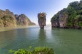 James Bond Island Khao Tapu, Phang Nga, Thailand Royalty Free Stock Photo