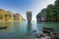 James Bond Island Khao Tapu, Phang Nga, Thailand Royalty Free Stock Photo