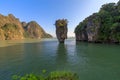 James Bond Island Khao Tapu, Phang Nga, Thailand Royalty Free Stock Photo